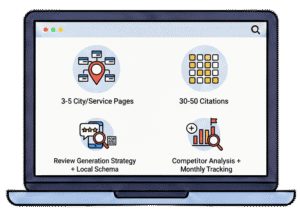 local seo growth package icon