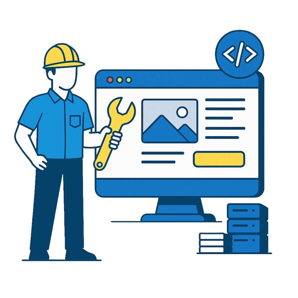 electrician website development